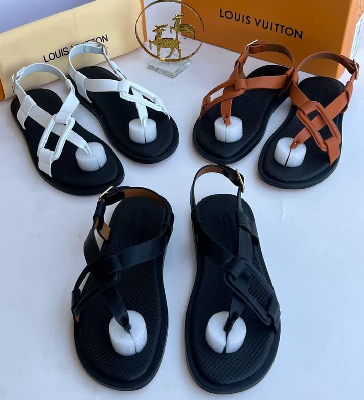 LV-sd Louis Vuitton Men’s Sandals – Luxury Craftsmanship & Iconic Style | ArvoLuxury - Image 1