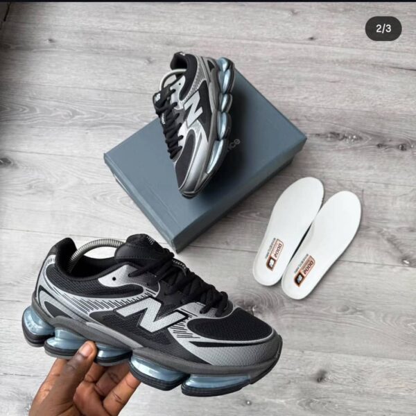 New Balance ABZORB 2000 Sneakers – Black/Silver | ArvoLuxury