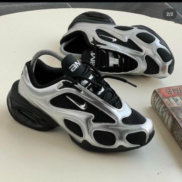 Nike WMNS Air Max Muse – Black/Metallic Silver | ArvoLuxury