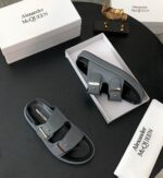 Alexander McQueen Men’s Hybrid Slides – Signature Two-Strap Design | ArvoLuxury