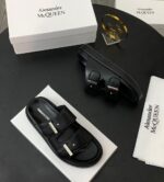 Alexander McQueen Men’s Hybrid Slides – Signature Two-Strap Design | ArvoLuxury - Image 3