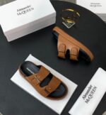 Alexander McQueen Men’s Hybrid Slides – Signature Two-Strap Design | ArvoLuxury - Image 2