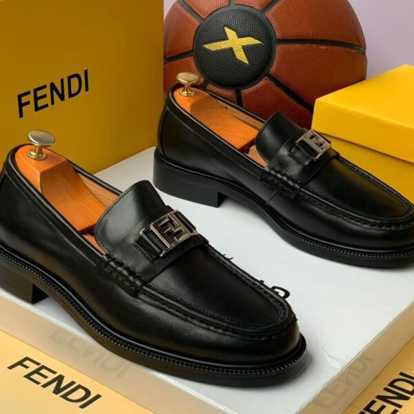 Fendi Men’s Leather Loafers |Available at Arvoluxury