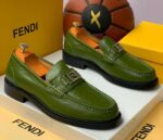 Fendi Men’s Leather Loafers |Available at Arvoluxury - Image 2