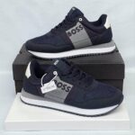 BOSS Kai Runn Mixed-Material Trainers Available at Arvoluxury - Image 2