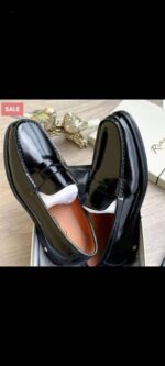 Black Leather Penny Loafers | Arvoluxury - Image 2