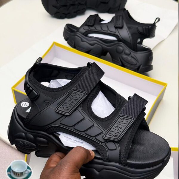 Buffalo Binary Track Vegan-Friendly Sporty Sandals |Arvoluxury