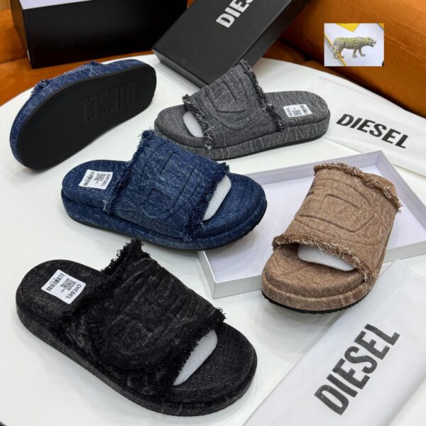Diesel Sa-Slide D Denim Slides | Arvoluxury