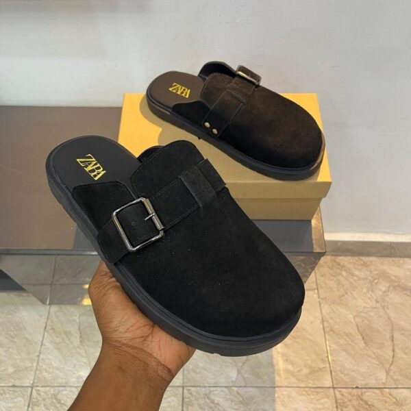 Zara Buckled Clogs |Arvoluxury