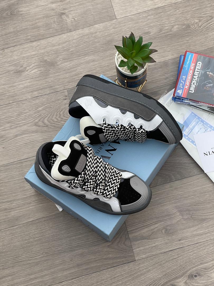 3efb7a29-f675-497d-9202-df3a495887cf Lanvin Curb Sneakers | Available at Arvoluxury - Image 1