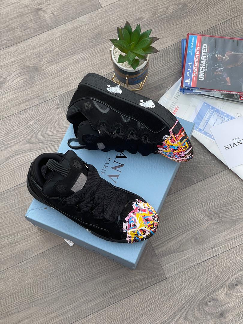 5eb349ff-2fb9-4801-b4c2-1d83c4cdf071 Lanvin x Gallery Dept. Curb Sneakers | Available at Arvoluxury - Image 1